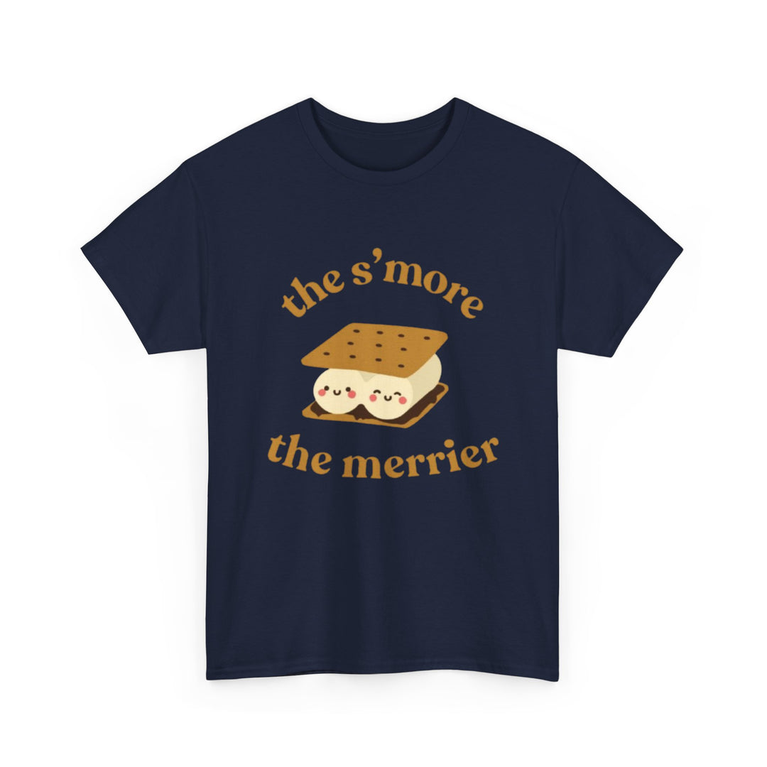 S'more the Merrier T-Shirt — Cute Smiling S'more Graphic Tee