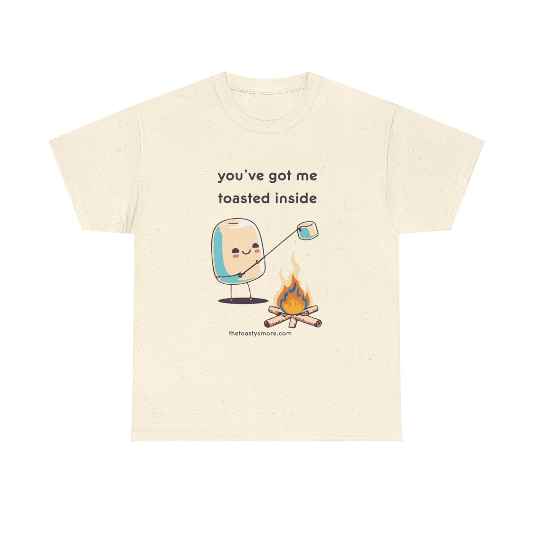 Marshmallow 'You've Got Me Toasted Inside' T-Shirt