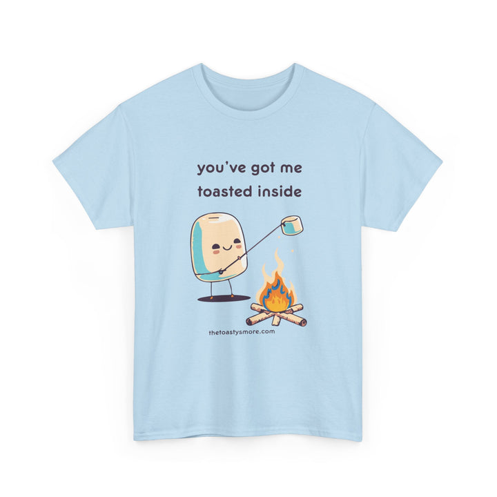 Marshmallow 'You've Got Me Toasted Inside' T-Shirt