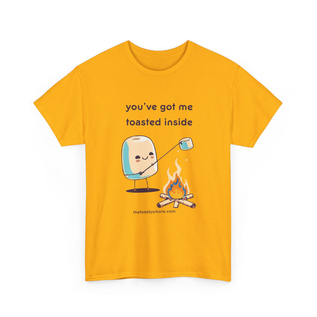 Marshmallow 'You've Got Me Toasted Inside' T-Shirt