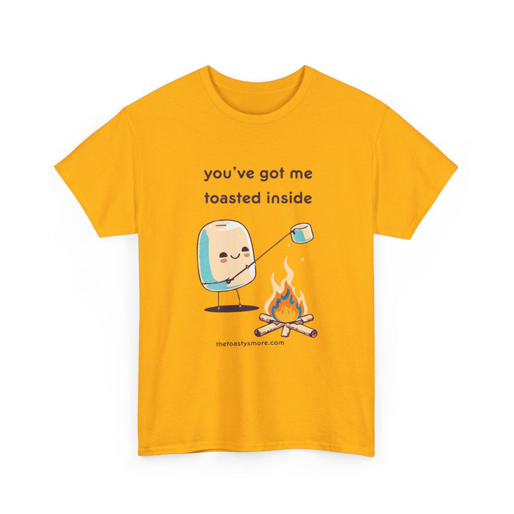 Marshmallow 'You've Got Me Toasted Inside' T-Shirt