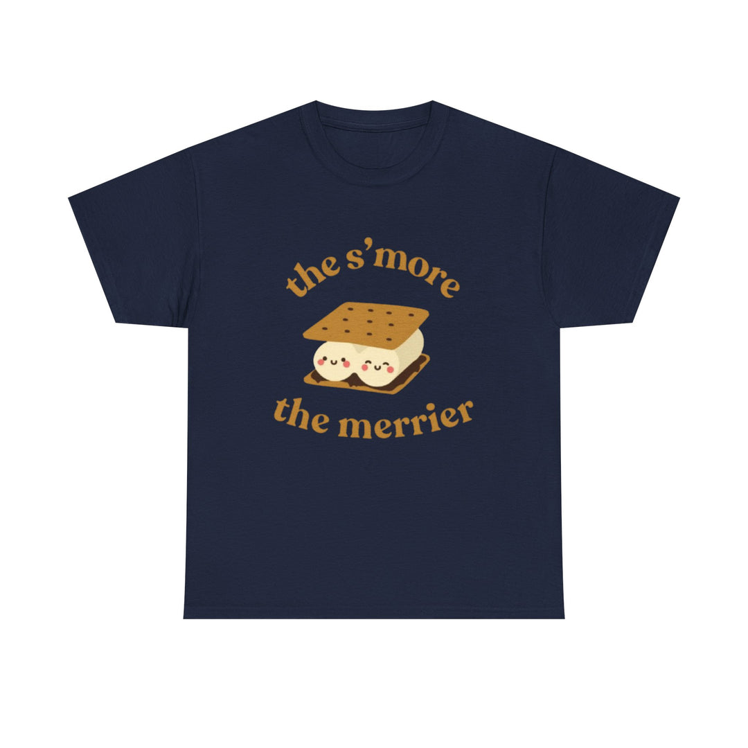 S'more the Merrier T-Shirt — Cute Smiling S'more Graphic Tee