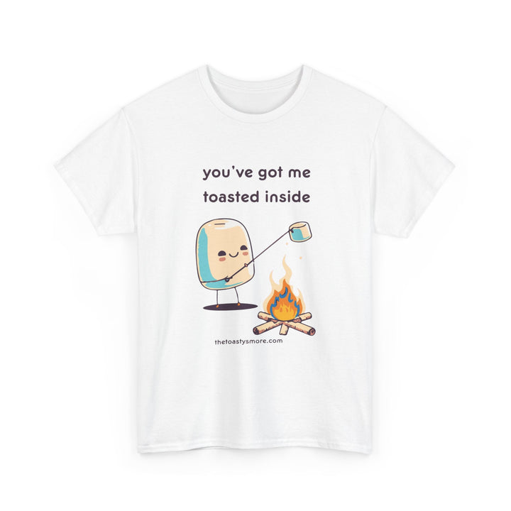 Marshmallow 'You've Got Me Toasted Inside' T-Shirt