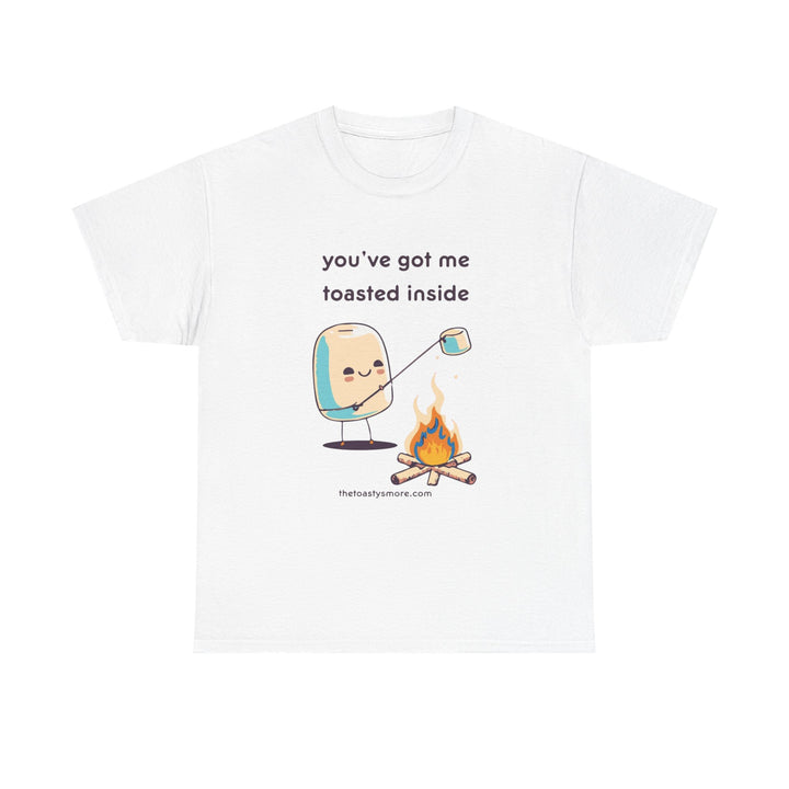 Marshmallow 'You've Got Me Toasted Inside' T-Shirt