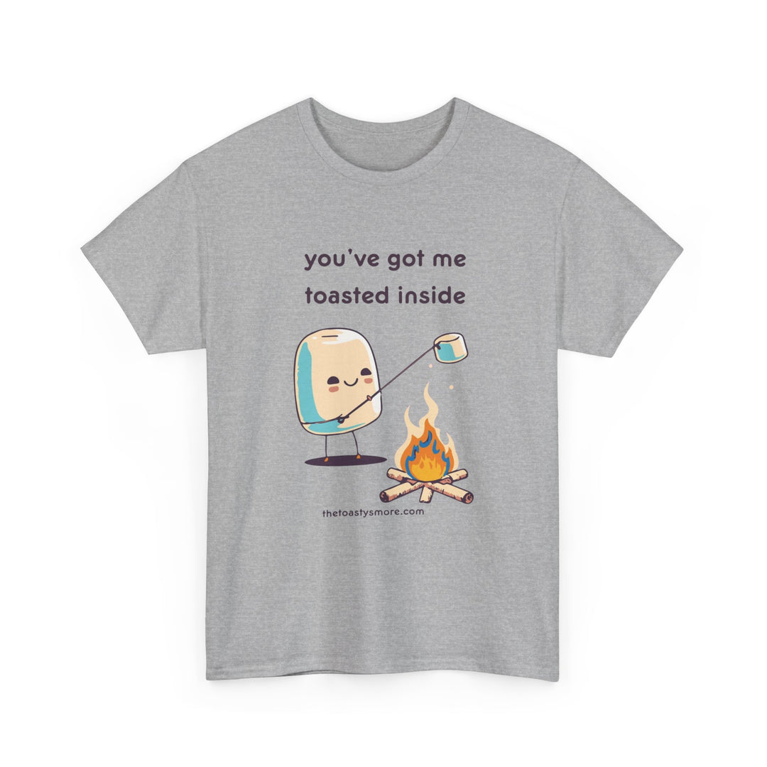 Marshmallow 'You've Got Me Toasted Inside' T-Shirt