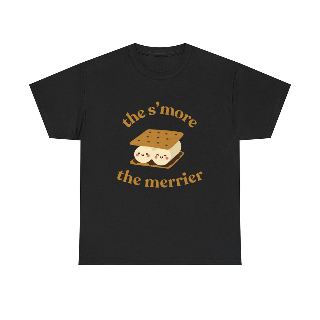 S'more the Merrier T-Shirt — Cute Smiling S'more Graphic Tee