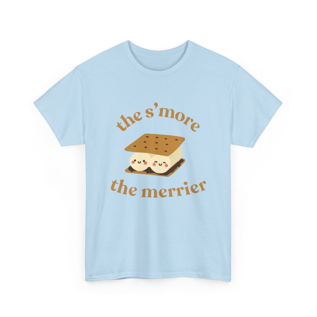 S'more the Merrier T-Shirt — Cute Smiling S'more Graphic Tee