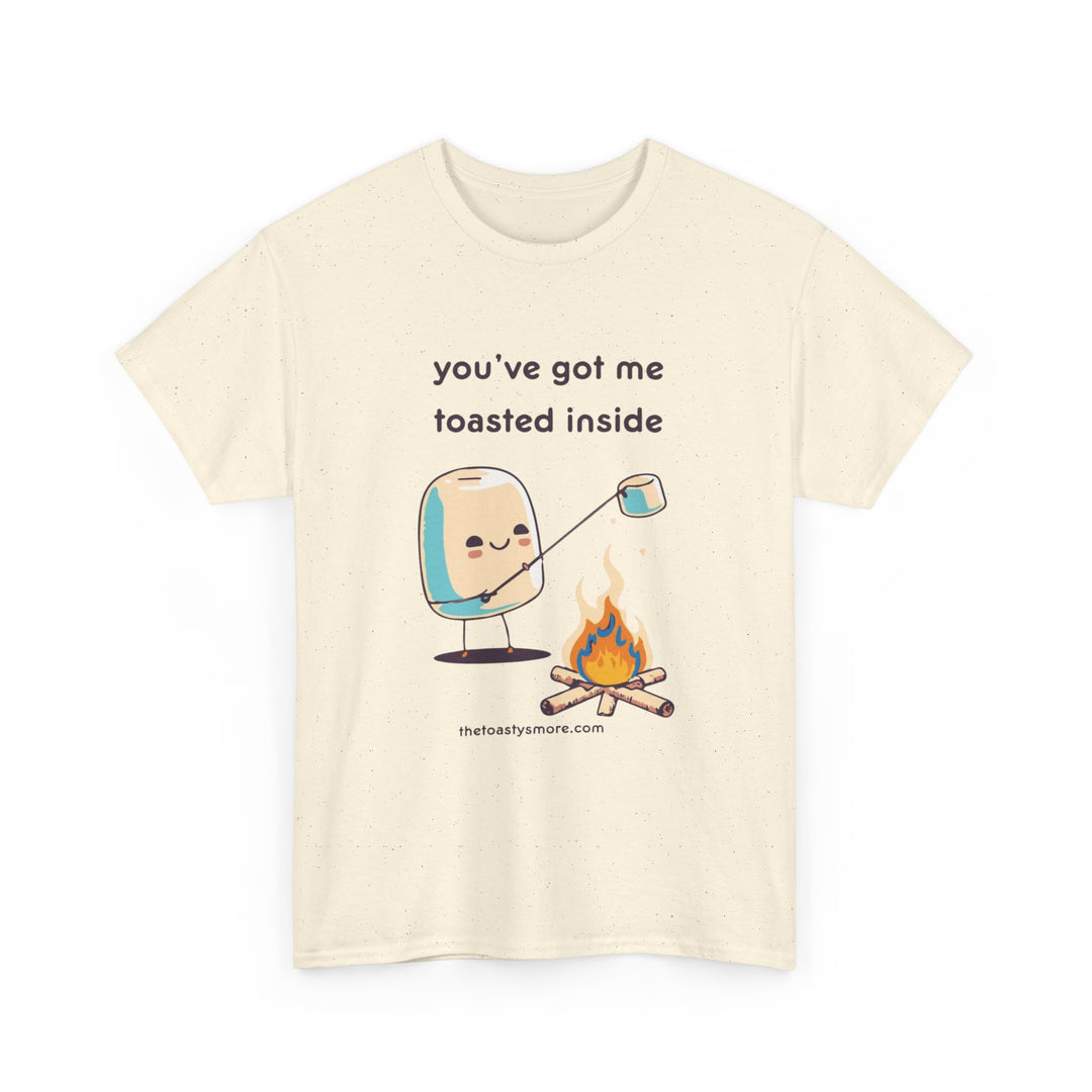 Marshmallow 'You've Got Me Toasted Inside' T-Shirt