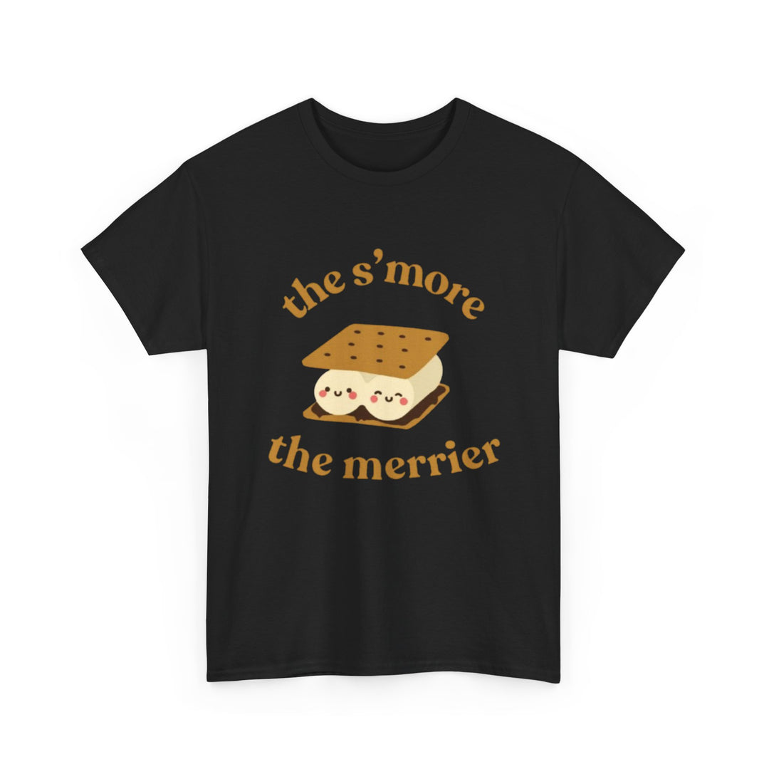S'more the Merrier T-Shirt — Cute Smiling S'more Graphic Tee