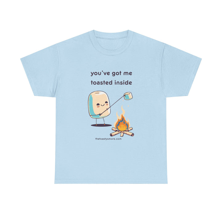 Marshmallow 'You've Got Me Toasted Inside' T-Shirt