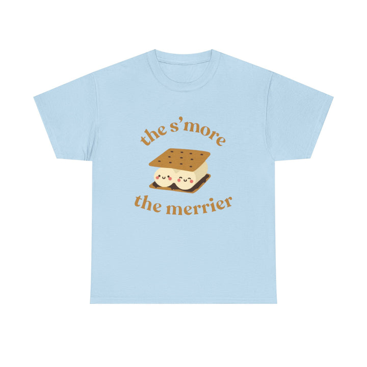 S'more the Merrier T-Shirt — Cute Smiling S'more Graphic Tee