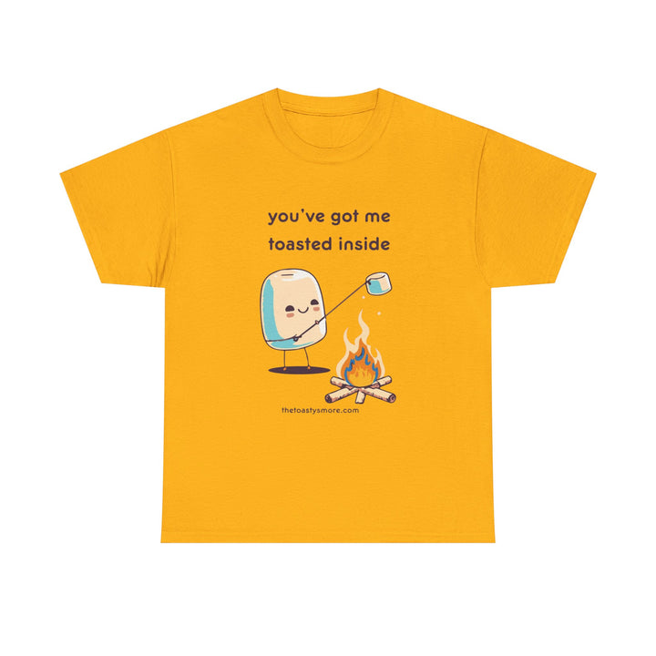 Marshmallow 'You've Got Me Toasted Inside' T-Shirt