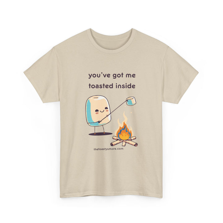 Marshmallow 'You've Got Me Toasted Inside' T-Shirt