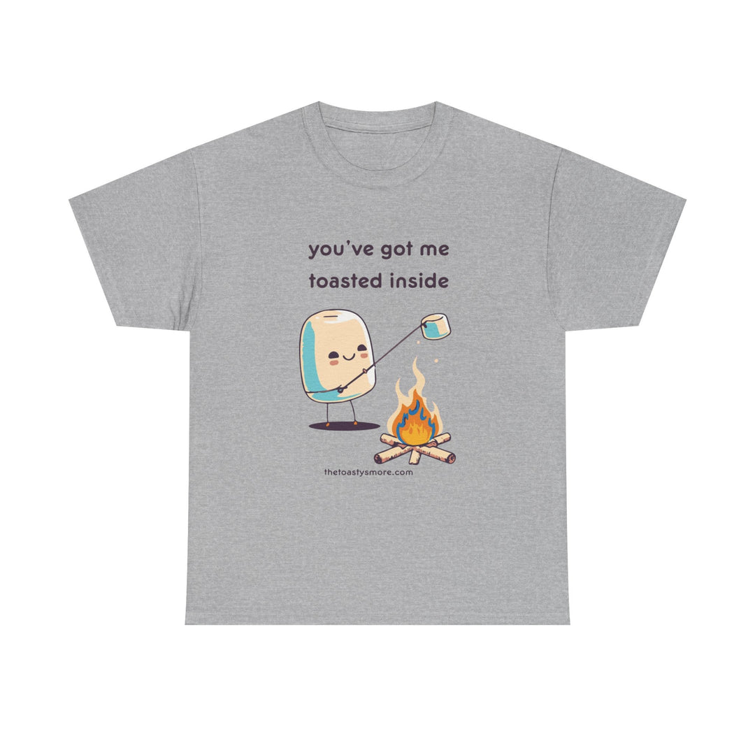 Marshmallow 'You've Got Me Toasted Inside' T-Shirt