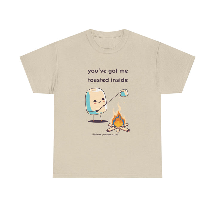 Marshmallow 'You've Got Me Toasted Inside' T-Shirt