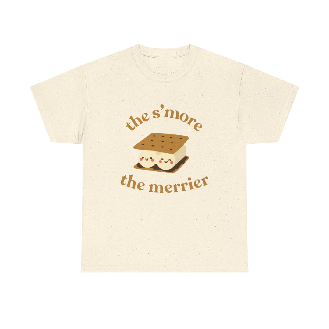 S'more the Merrier T-Shirt — Cute Smiling S'more Graphic Tee