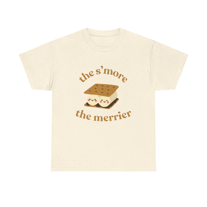 S'more the Merrier T-Shirt — Cute Smiling S'more Graphic Tee