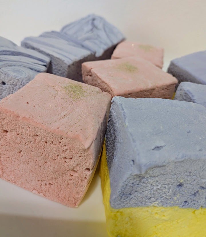 Colorful Bougie Marshmallow Bundle in various shades on a white surface