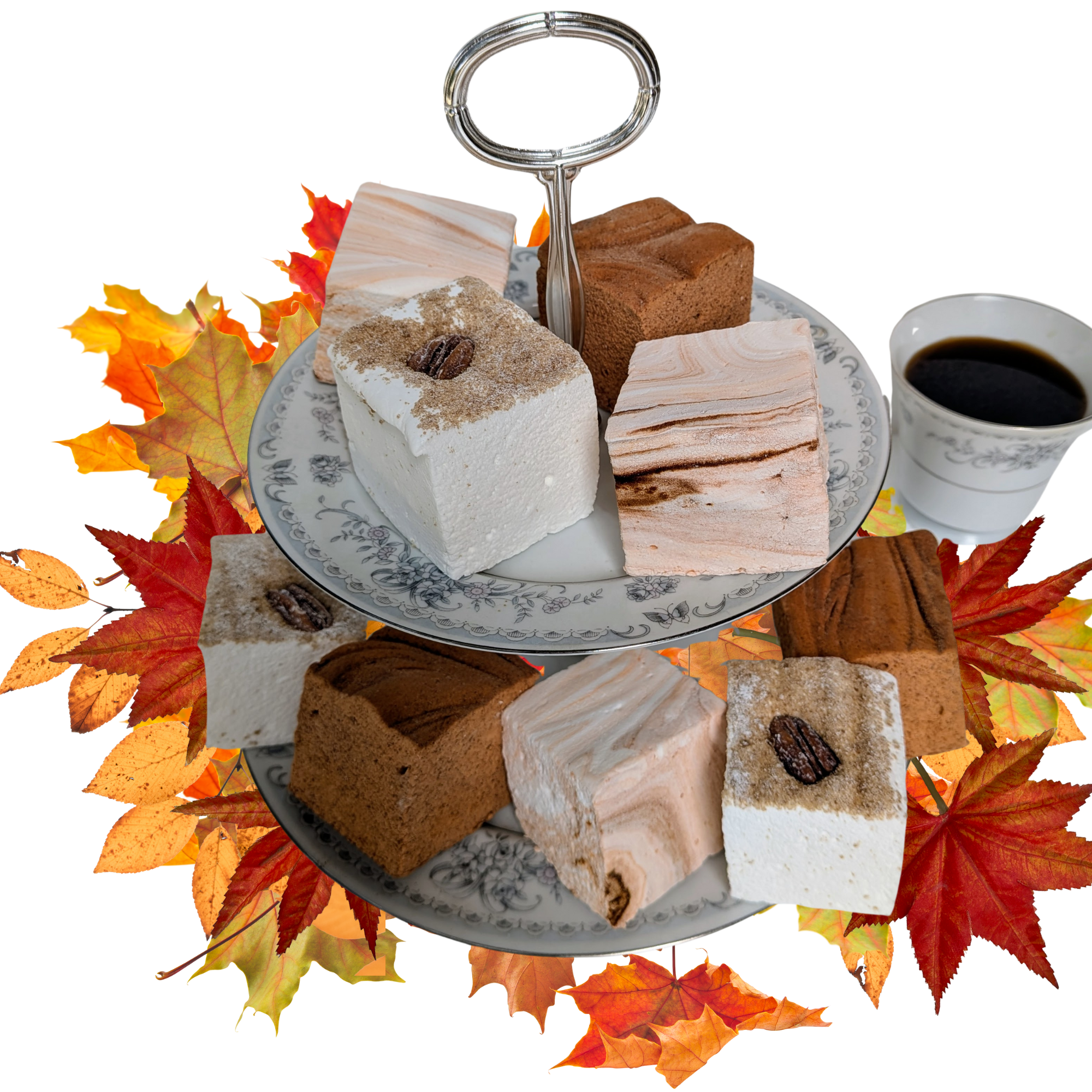 Handcrafted marshmallows with organic marshmallow root and beef gelatin