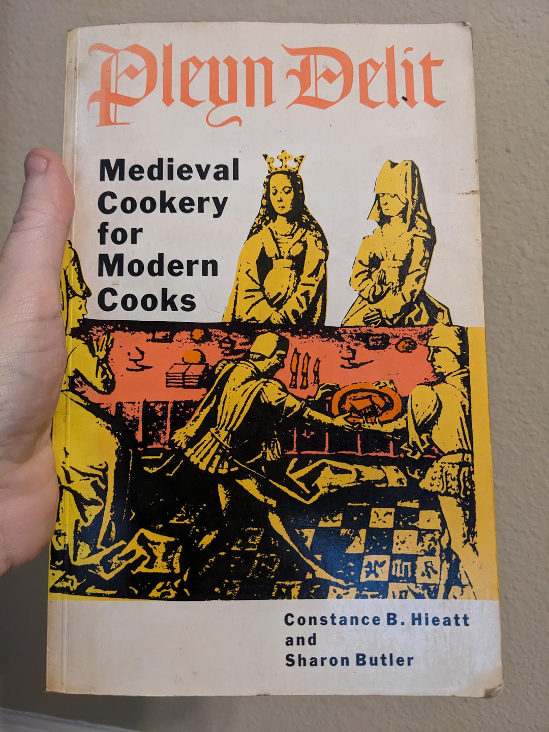 Pleyn Delit Medieval Cookery for Modern Cooks by Constance B. Hieatt and Sharon Butler is the cookbook that inspired the medieval gourmet marshmallow collection here at the Toasty Smore