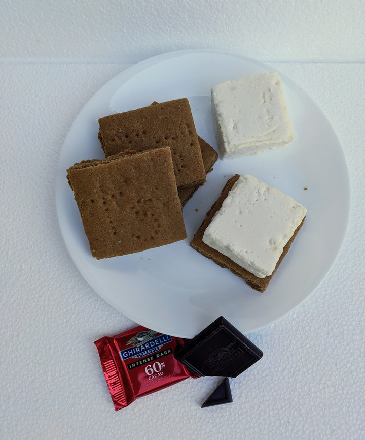 Gluten-Free S'mores Kit for Two - Handmade Marshmallows & GHIRARDELLI Chocolate