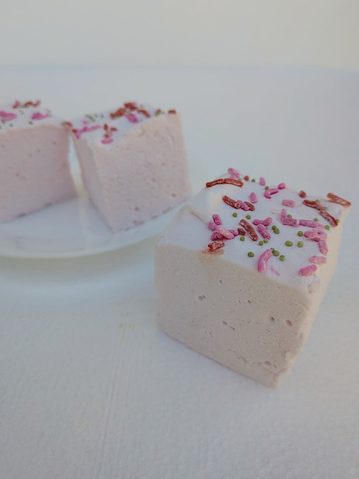 Raspberry Prickly Pear Marshmallows – Handmade Marshmallows, Small Batch