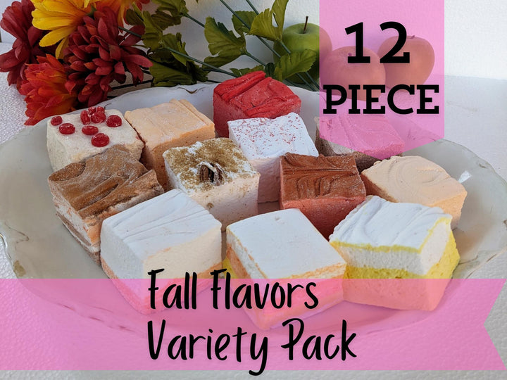 Fall Flavors Gourmet Marshmallows – 12-Pack Handcrafted S’mores