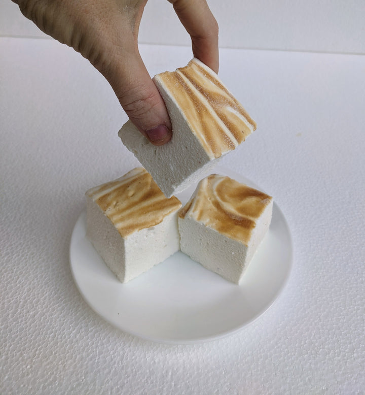  plate of irish cream marshmallows