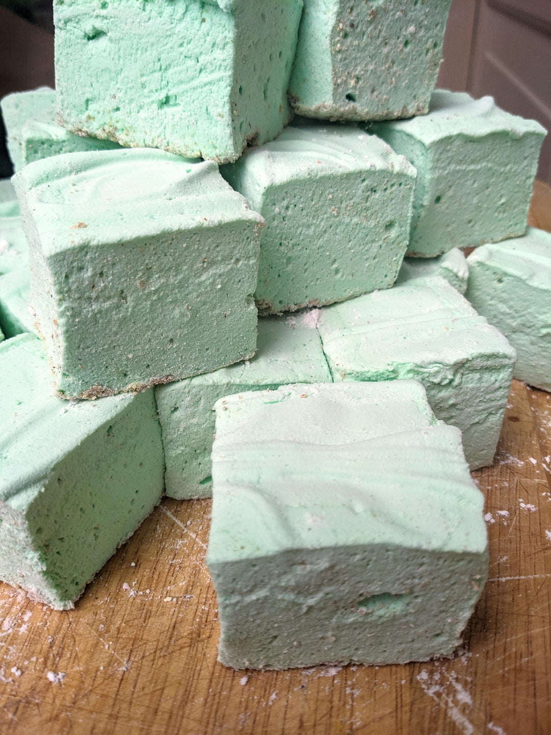 pile of key lime pie gourmet marshmallows made in usa by the toasty smore