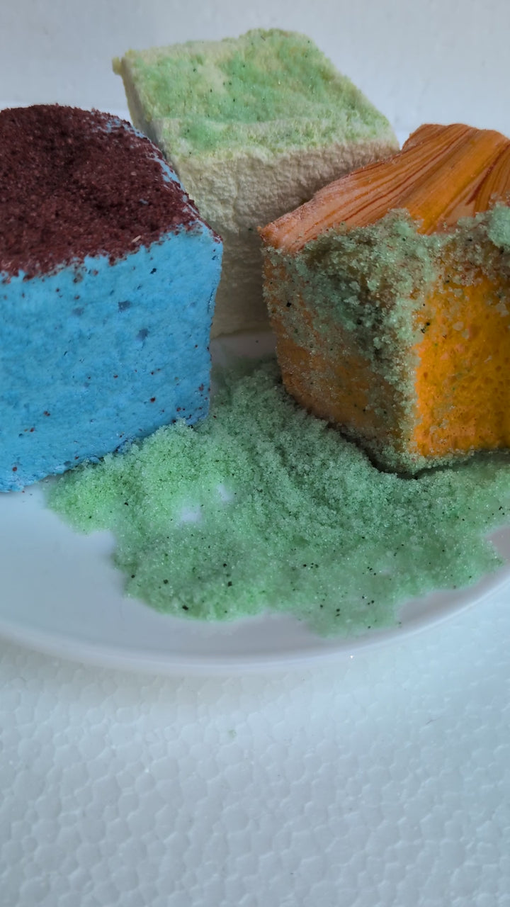 Sour Marshmallow Dippers  6 Tart Treats with Dipping Powder Fun