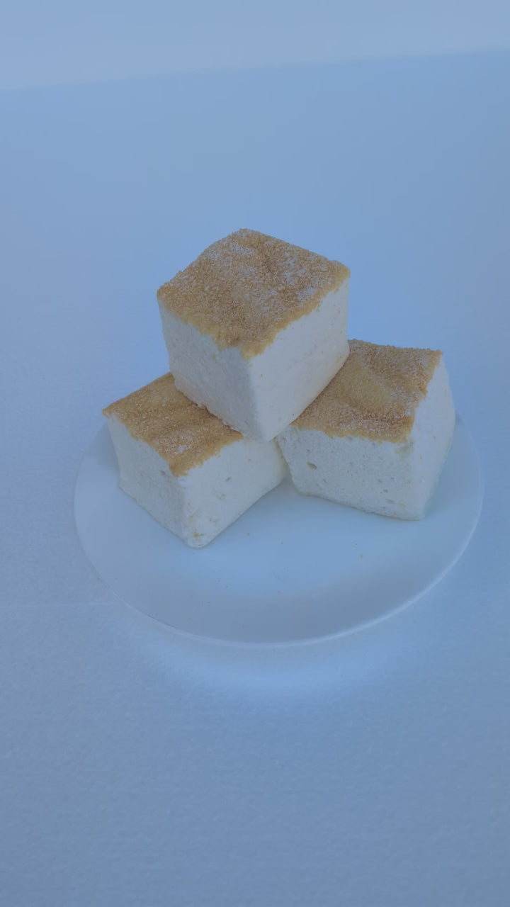 Pina Colada Marshmallows – Pineapple Coconut, Corn‑Syrup‑Free, Beef Gelatin, Organic Marshmallow Root
