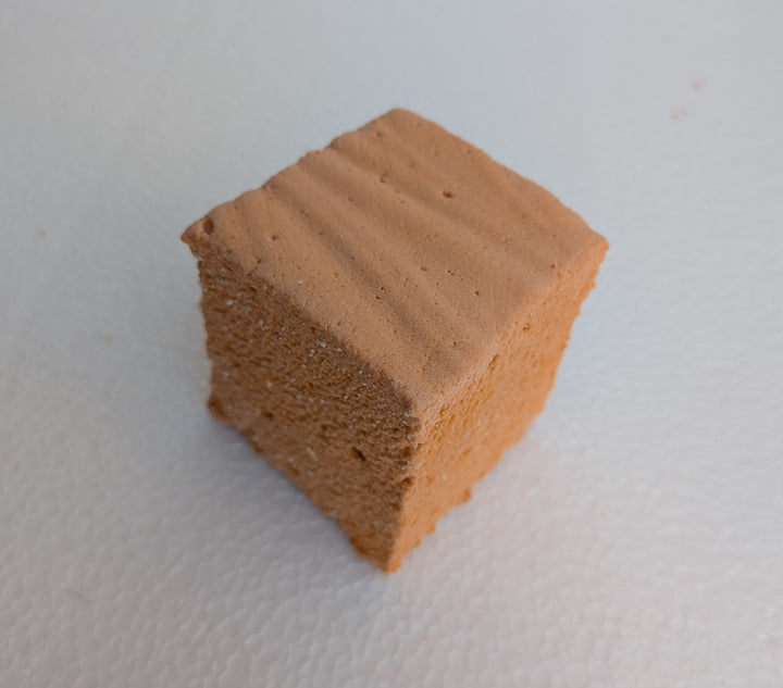 pumpkin pie gourmet marshmallow on a white background